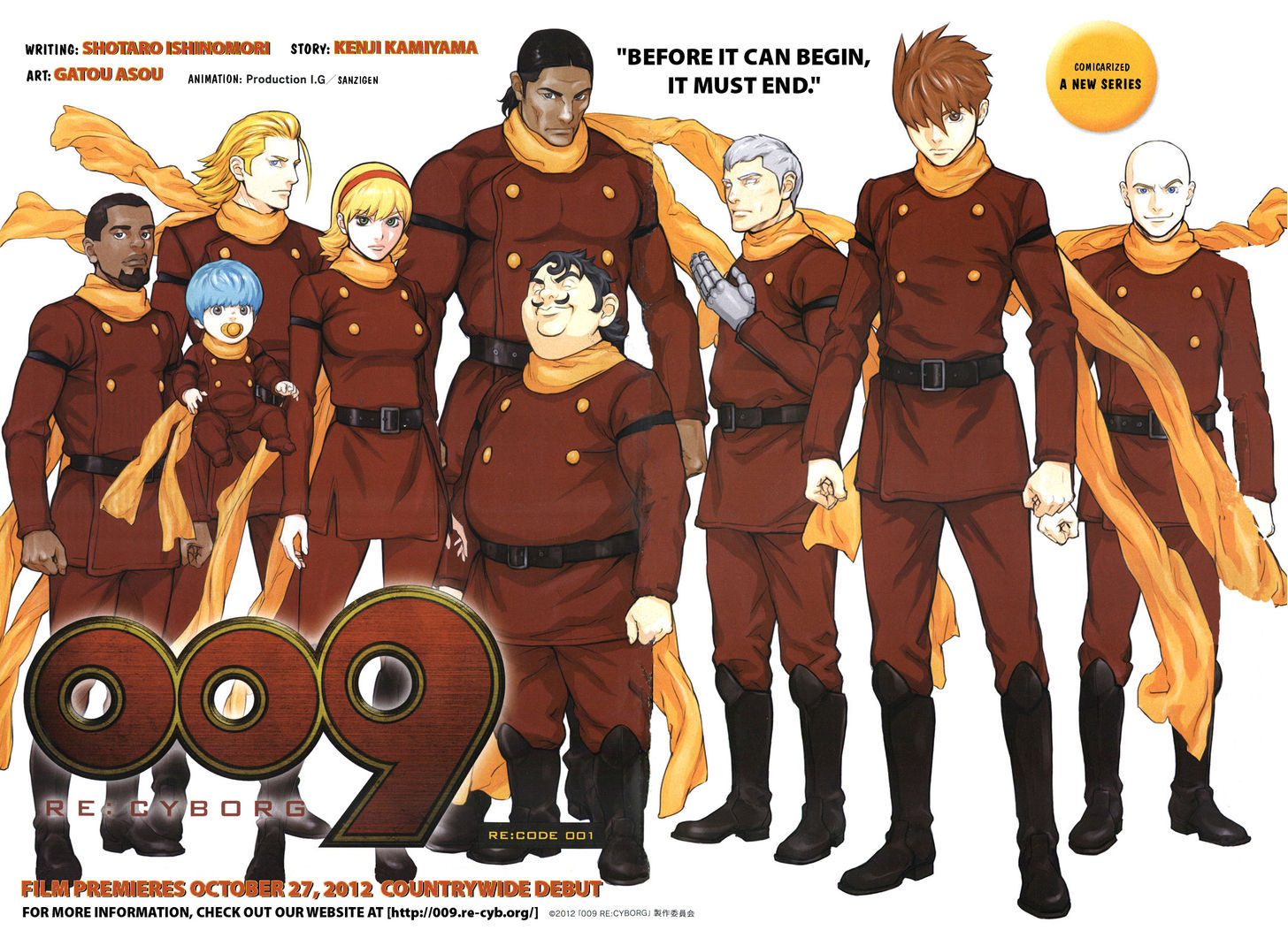 Anime Manga Reviviendo A Cyborg 009 Fanboy Cave